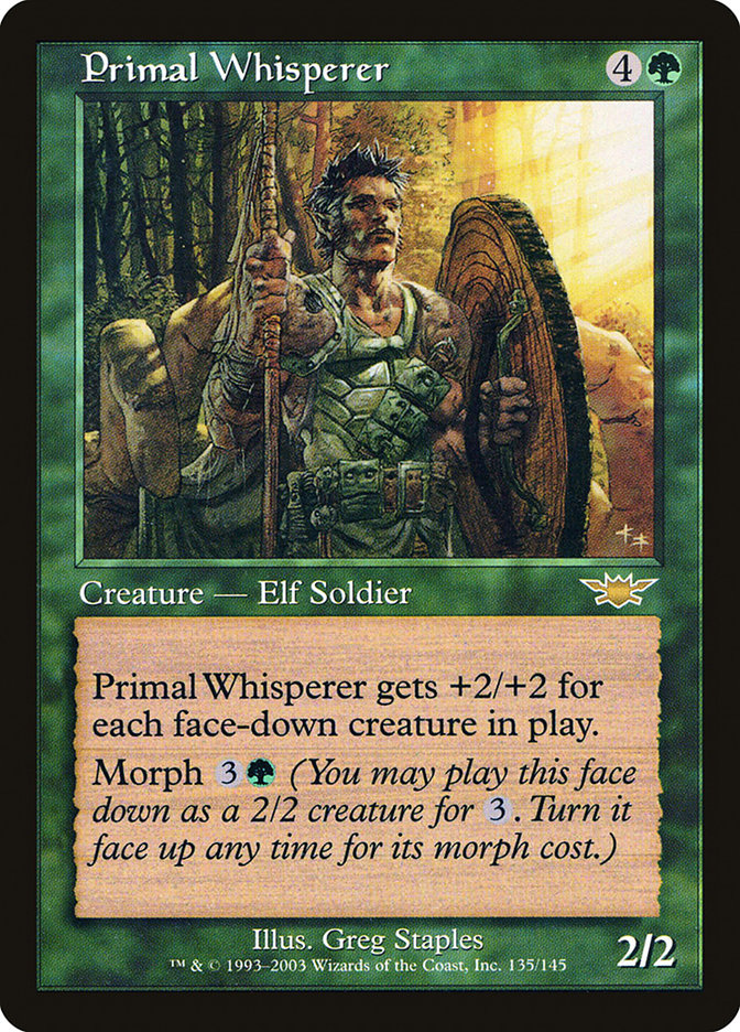 Primal Whisperer 135/145 (Legions)  - Foil | Good Games Modbury