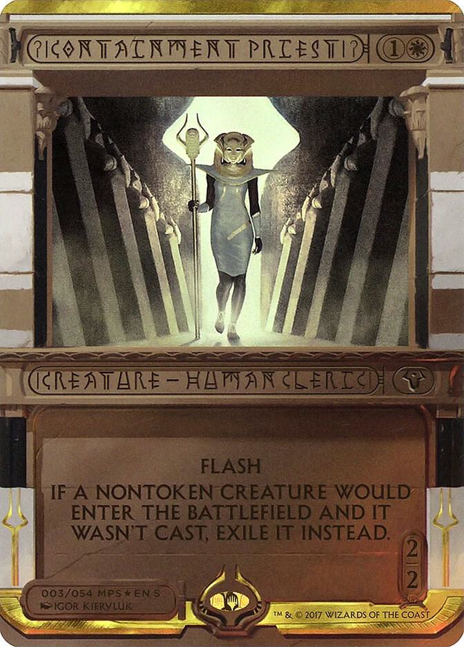 Containment Priest 3/54 (Masterpiece Series: Amonkhet Invocations)  - Foil | Good Games Modbury