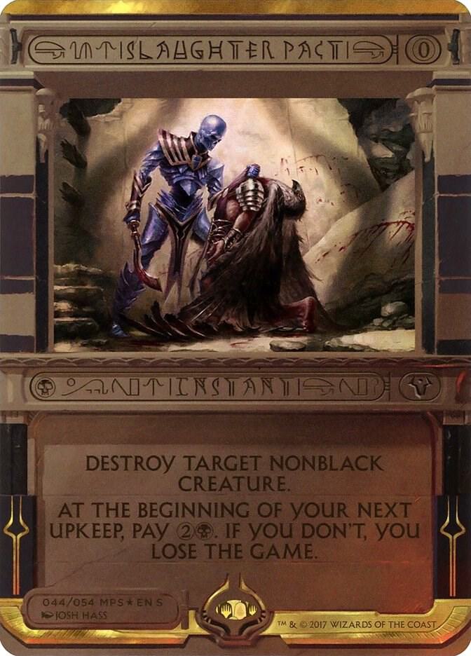 Slaughter Pact 44/54 (Masterpiece Series: Amonkhet Invocations)  - Foil | Good Games Modbury