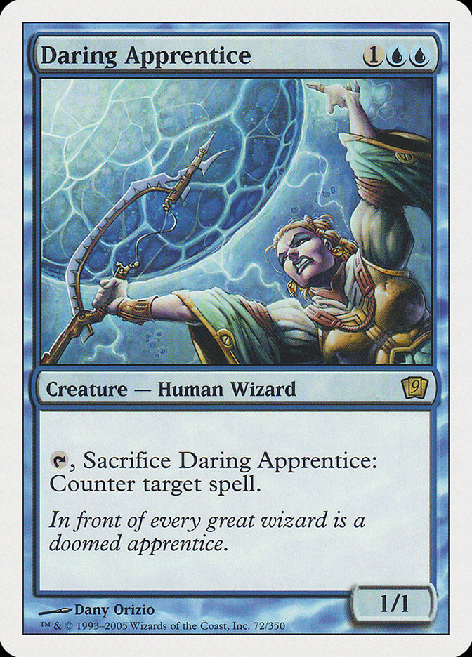 Daring Apprentice 72/350 (9th Edition)  | Good Games Modbury