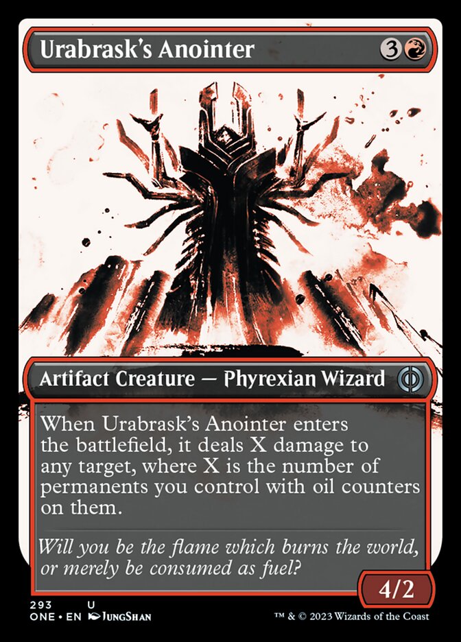 Urabrask's Anointer (Showcase Ichor) [Phyrexia: All Will Be One] | Good Games Modbury