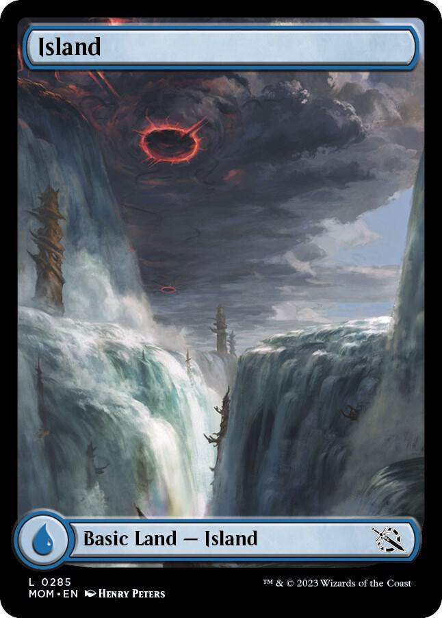 Island 285/291 (March of the Machine)  - Full Art Foil | Good Games Modbury