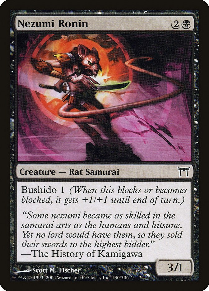 Nezumi Ronin 130/306 (Champions of Kamigawa)  - Foil | Good Games Modbury