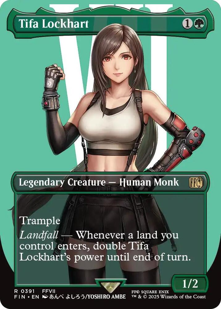 Tifa Lockhart  391/309 (FINAL FANTASY)  - Borderless | Good Games Modbury