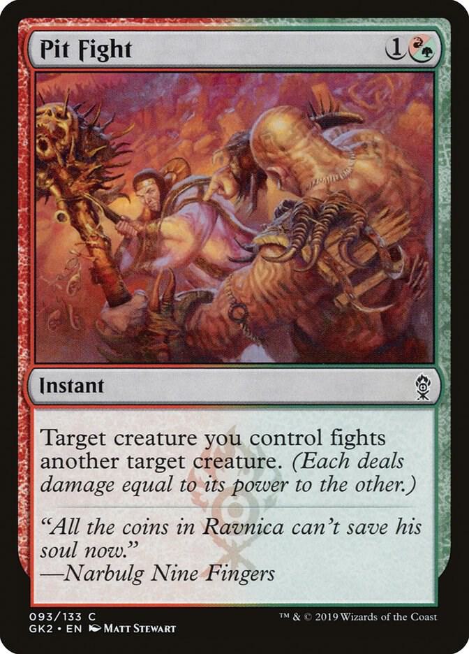 Pit Fight 93/133 (Ravnica Allegiance: Guild Kits)  | Good Games Modbury