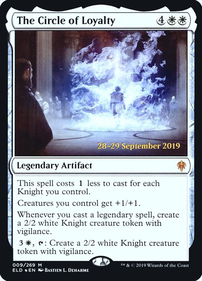 The Circle of Loyalty 9s/152 (Prerelease Cards)  - Foil | Good Games Modbury