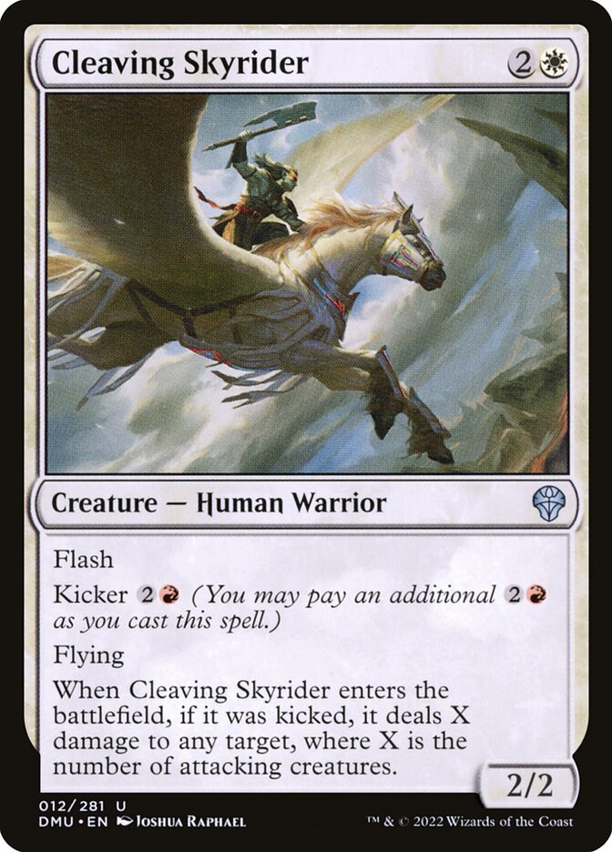 Cleaving Skyrider 12/281 (Dominaria United)  - Foil | Good Games Modbury