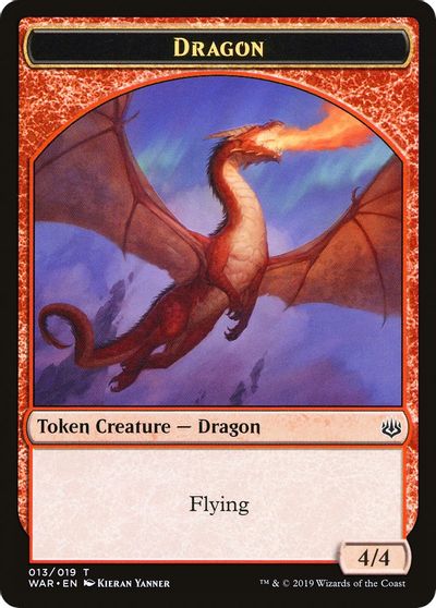 Servo // Dragon Double-Sided Token [Challenger Decks 2020 Tokens] | Good Games Modbury