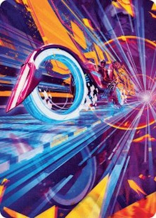 Spotcycle Scouter Art Card 37 (Art Series: Aetherdrift)  | Good Games Modbury