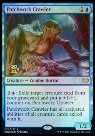 Patchwork Crawler [Innistrad: Crimson Vow Prerelease Promos] | Good Games Modbury