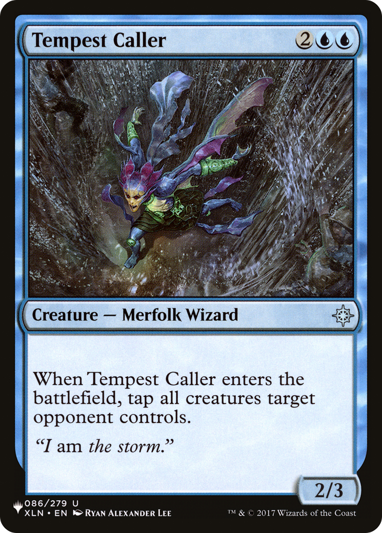 Tempest Caller [The List Reprints] | Good Games Modbury