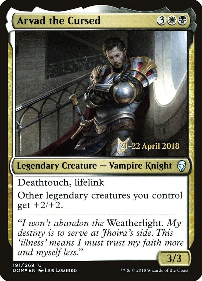 Arvad the Cursed 191s/118 (Prerelease Cards)  - PreRelease Foil | Good Games Modbury