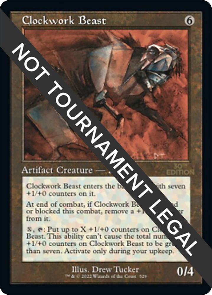 Clockwork Beast Retro Frame 529/594 (30th Anniversary Edition)  | Good Games Modbury