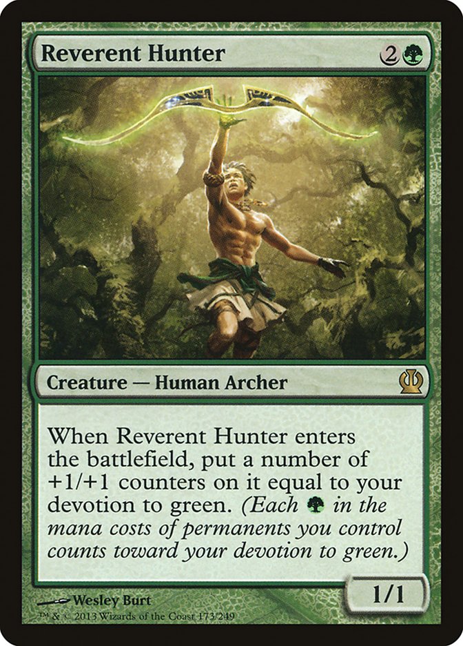 Reverent Hunter 173/249 (Theros)  | Good Games Modbury
