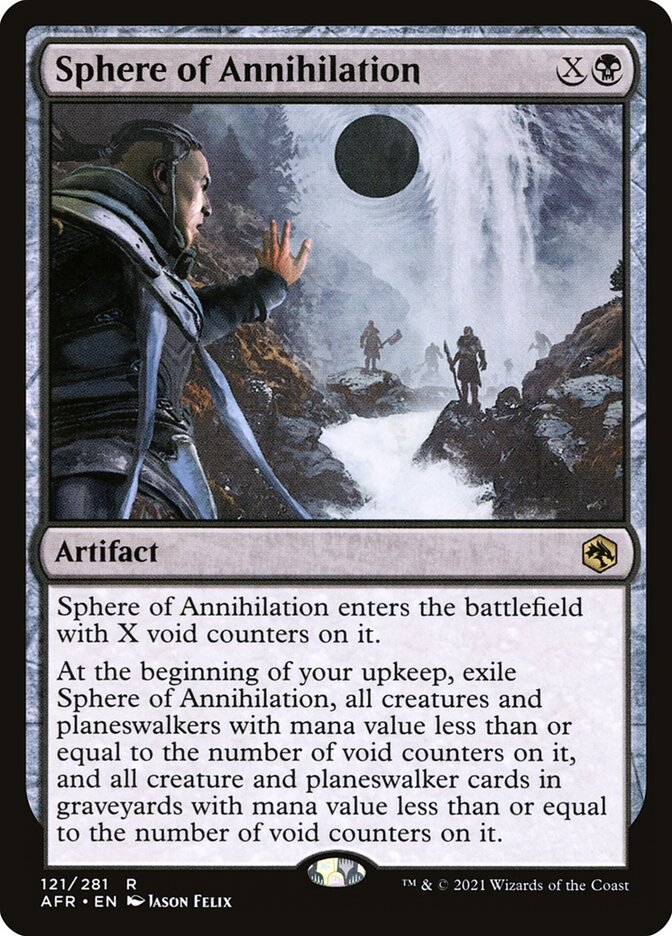 Sphere of Annihilation 121/281 (Adventures in the Forgotten Realms)  | Good Games Modbury