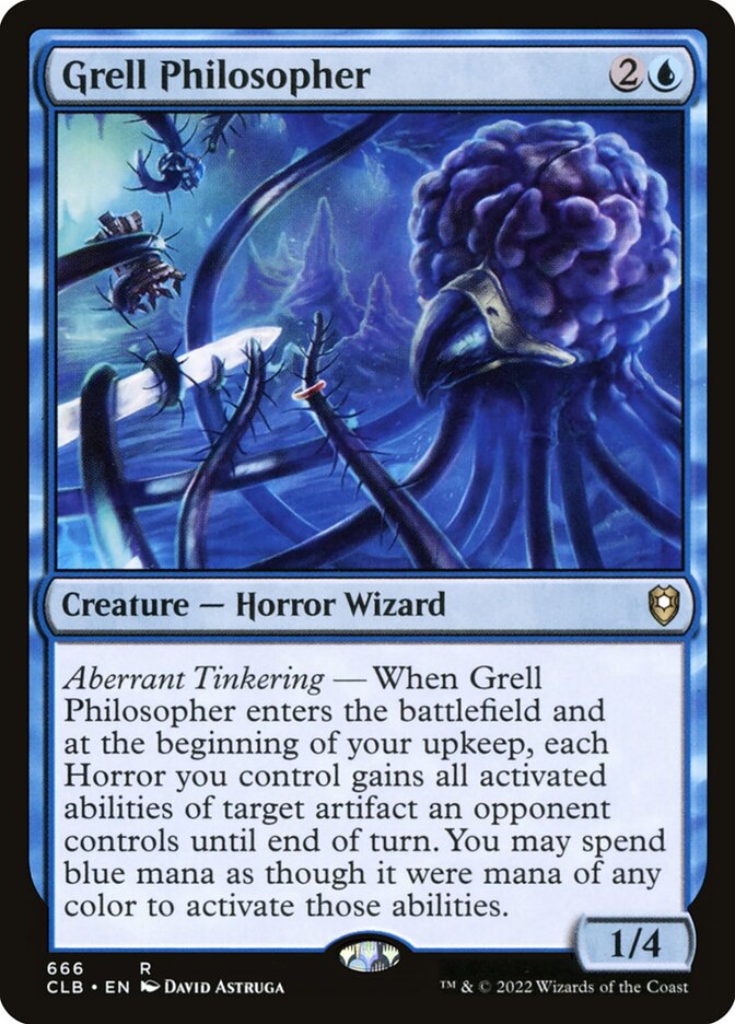 Grell Philosopher 666/361 (Commander Legends: Battle for Baldur's Gate)  | Good Games Modbury