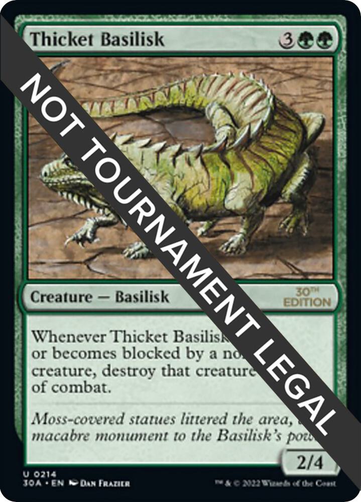 Thicket Basilisk 214/594 (30th Anniversary Edition)  | Good Games Modbury