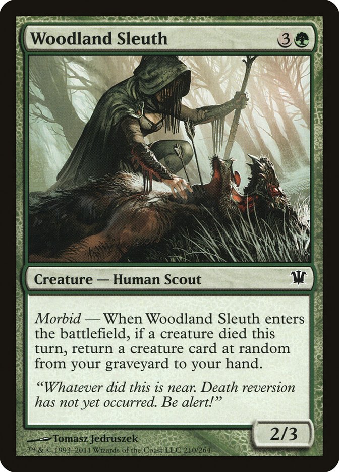 Woodland Sleuth [Innistrad] | Good Games Modbury