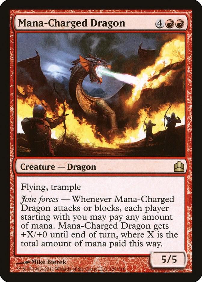 Mana-Charged Dragon 129/318 (Commander)  | Good Games Modbury