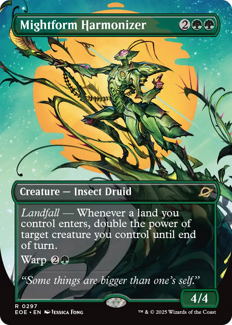 Mightform Harmonizer (Borderless) [Edge of Eternities] | Good Games Modbury