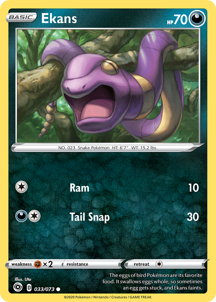 Ekans (033/073) [Sword & Shield: Champion's Path] | Good Games Modbury