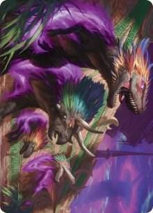 Burning Suns Fury Art Card 29 (Art Series: March of the Machine)  | Good Games Modbury