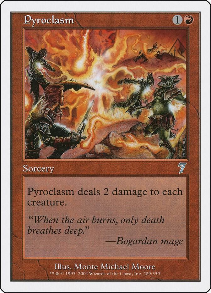 Pyroclasm 209/350 (7th Edition)  | Good Games Modbury