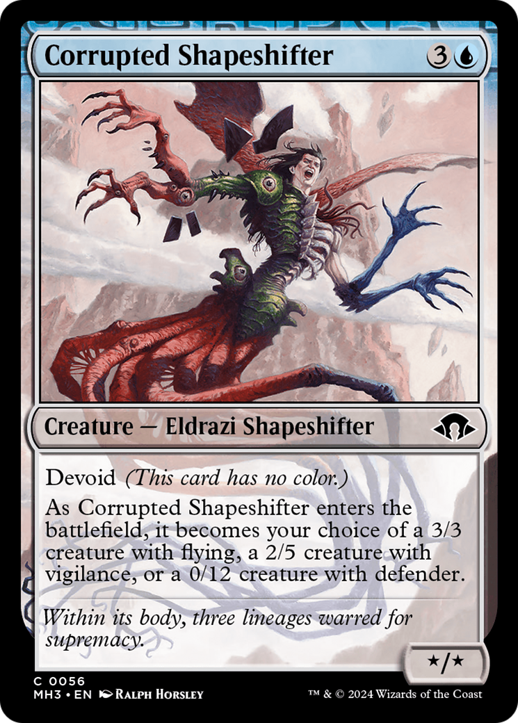 Corrupted Shapeshifter [Modern Horizons 3] | Good Games Modbury