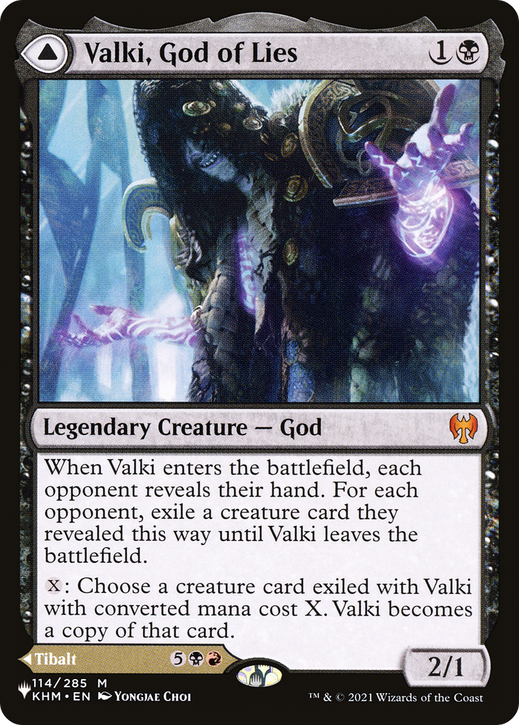 Valki, God of Lies // Tibalt, Cosmic Impostor [Secret Lair: From Cute to Brute] | Good Games Modbury