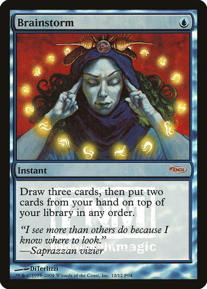 Brainstorm 12/12 (FNM Promos)  - Foil | Good Games Modbury