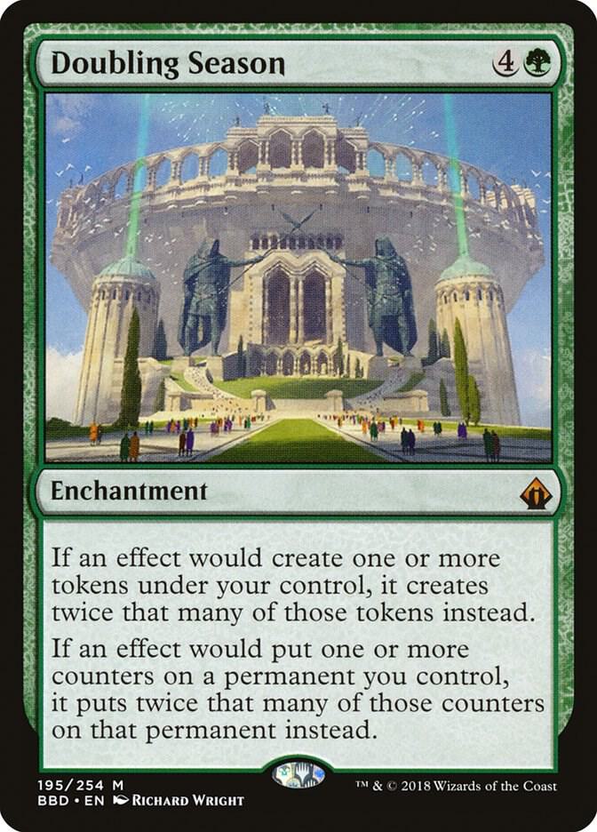 Doubling Season 195 (Battlebond)  - Foil | Good Games Modbury