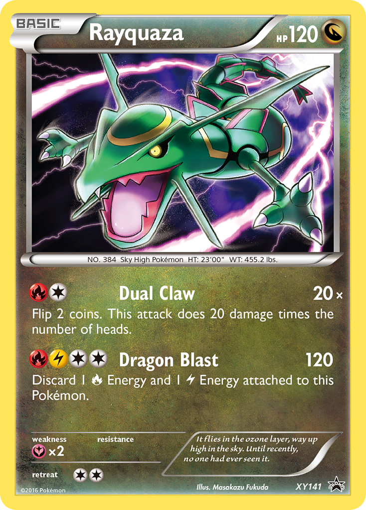 Rayquaza (XY141) [XY: Black Star Promos] | Good Games Modbury