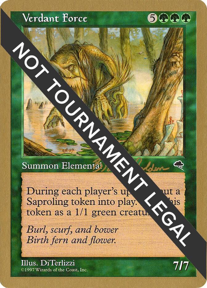 Verdant Force 1998 Brian Selden TMP bs263/117 (World Championship Decks)  | Good Games Modbury