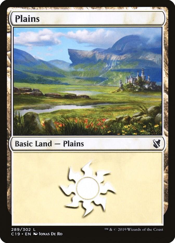Plains 289/302 (Commander 2019)  | Good Games Modbury
