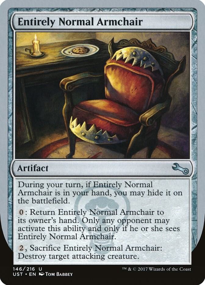 Entirely Normal Armchair 146/216 (Unstable)  - Foil | Good Games Modbury
