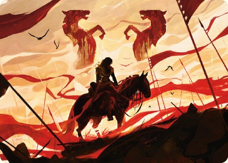 Merry, Esquire of Rohan Art Card [The Lord of the Rings: Tales of Middle-earth Art Series] | Good Games Modbury