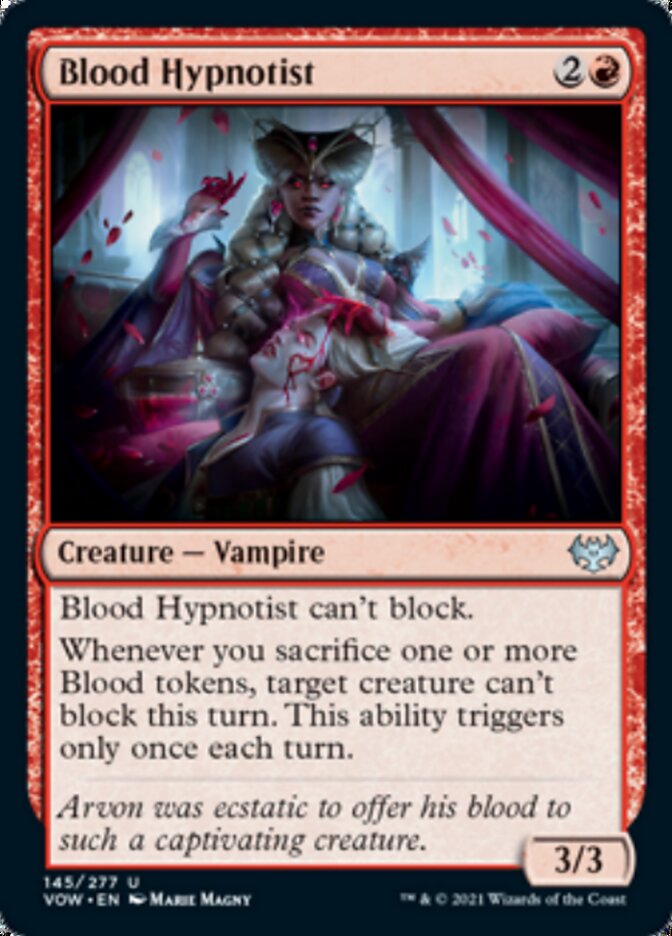 Blood Hypnotist [Innistrad: Crimson Vow] | Good Games Modbury