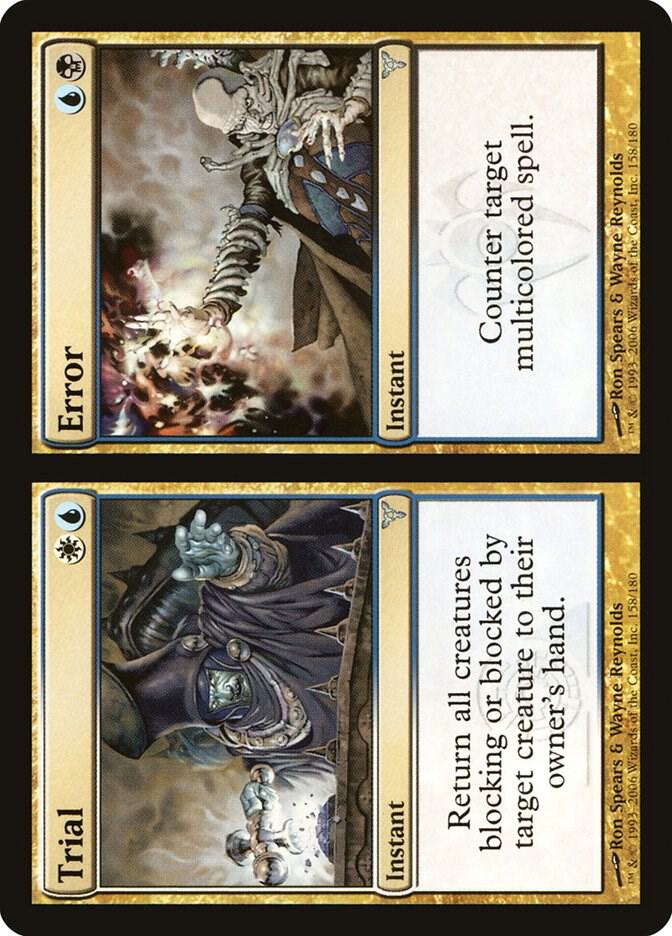 Trial // Error 158/180 (Dissension)  - Foil | Good Games Modbury