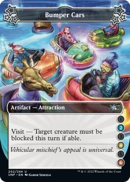 Bumper Cars 2 4 6 202b/244 (Unfinity)  - Foil | Good Games Modbury