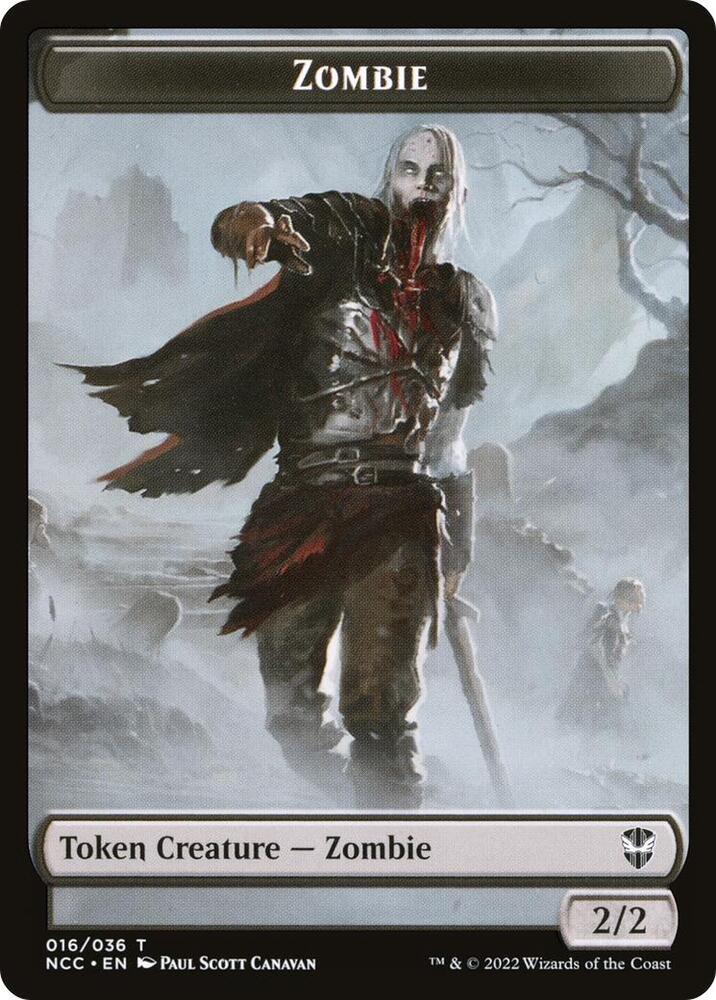 Zombie Drake Double Sided Token 16 // 10 (Commander: Streets of New Capenna)  | Good Games Modbury