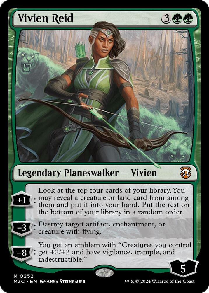 Vivien Reid 252/411 (Commander: Modern Horizons 3)  - Ripple Foil | Good Games Modbury
