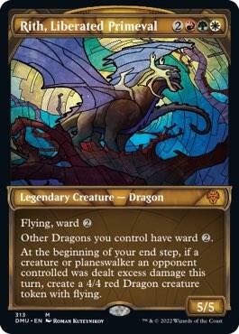 Rith Liberated Primeval Showcase 313/281 (Dominaria United)  | Good Games Modbury