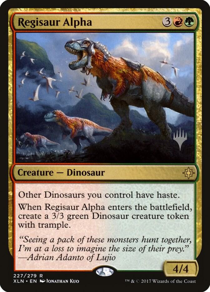 Regisaur Alpha 227 (Promo Pack: Core Set 2020)  - Foil | Good Games Modbury