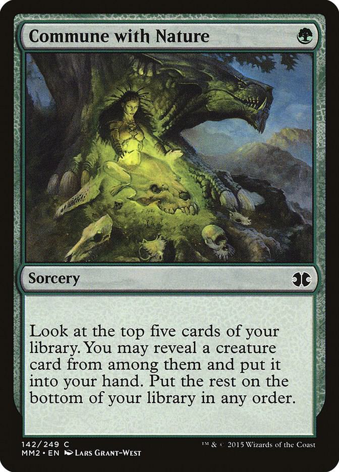 Commune with Nature 142/249 (Modern Masters 2015)  | Good Games Modbury