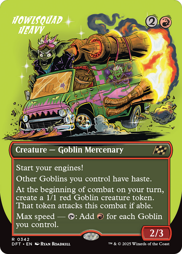 Howlsquad Heavy (Borderless) [Aetherdrift] | Good Games Modbury