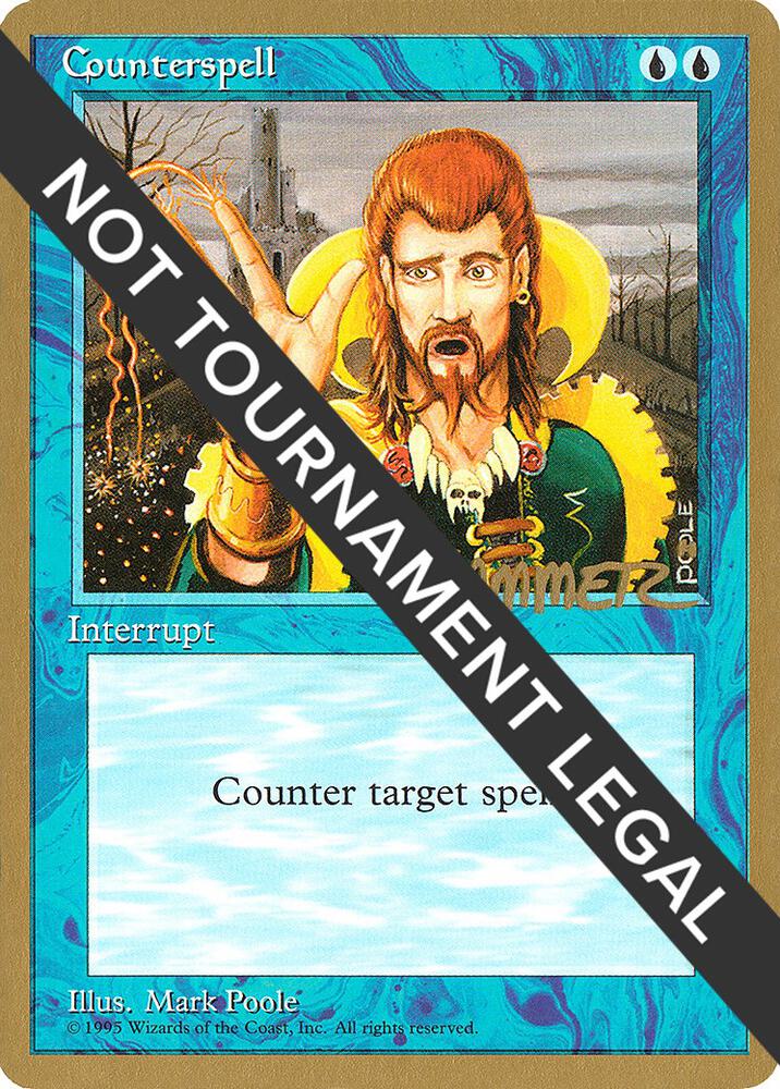 Counterspell 1996 Shawn Hammer Regnier 4ED shr65/308 (World Championship Decks)  | Good Games Modbury