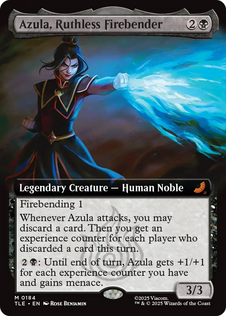 Azula, Ruthless Firebender (Extended Art) [Avatar: The Last Airbender: Eternal-Legal] | Good Games Modbury