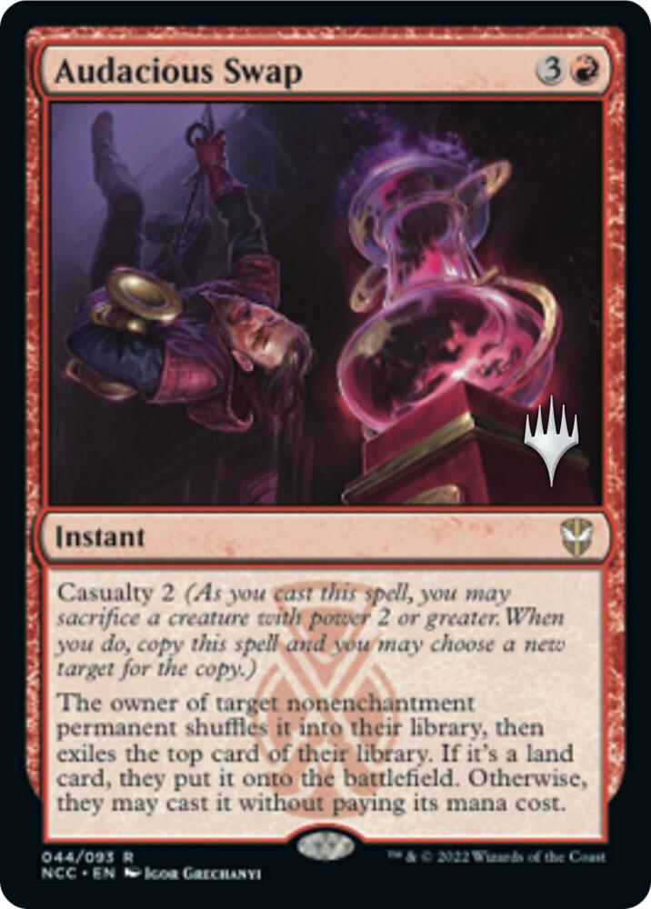 Audacious Swap 44 (Promo Pack: Streets of New Capenna)  - Foil | Good Games Modbury