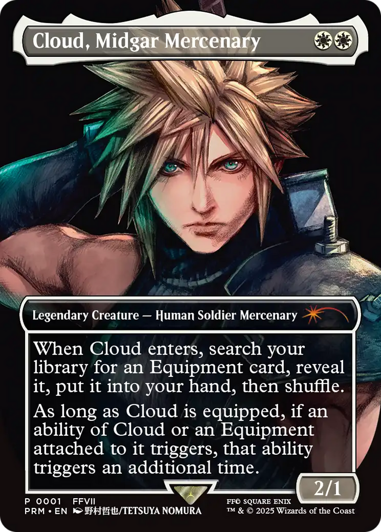 Cloud, Midgar Mercenary [Pro Tour Promos] | Good Games Modbury