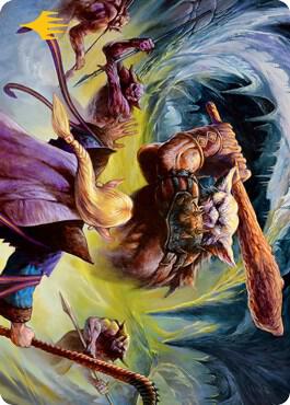 Den of the Bugbear 34 81 Art Card Gold Stamped 34 (Art Series: Adventures in the Forgotten Realms)  | Good Games Modbury